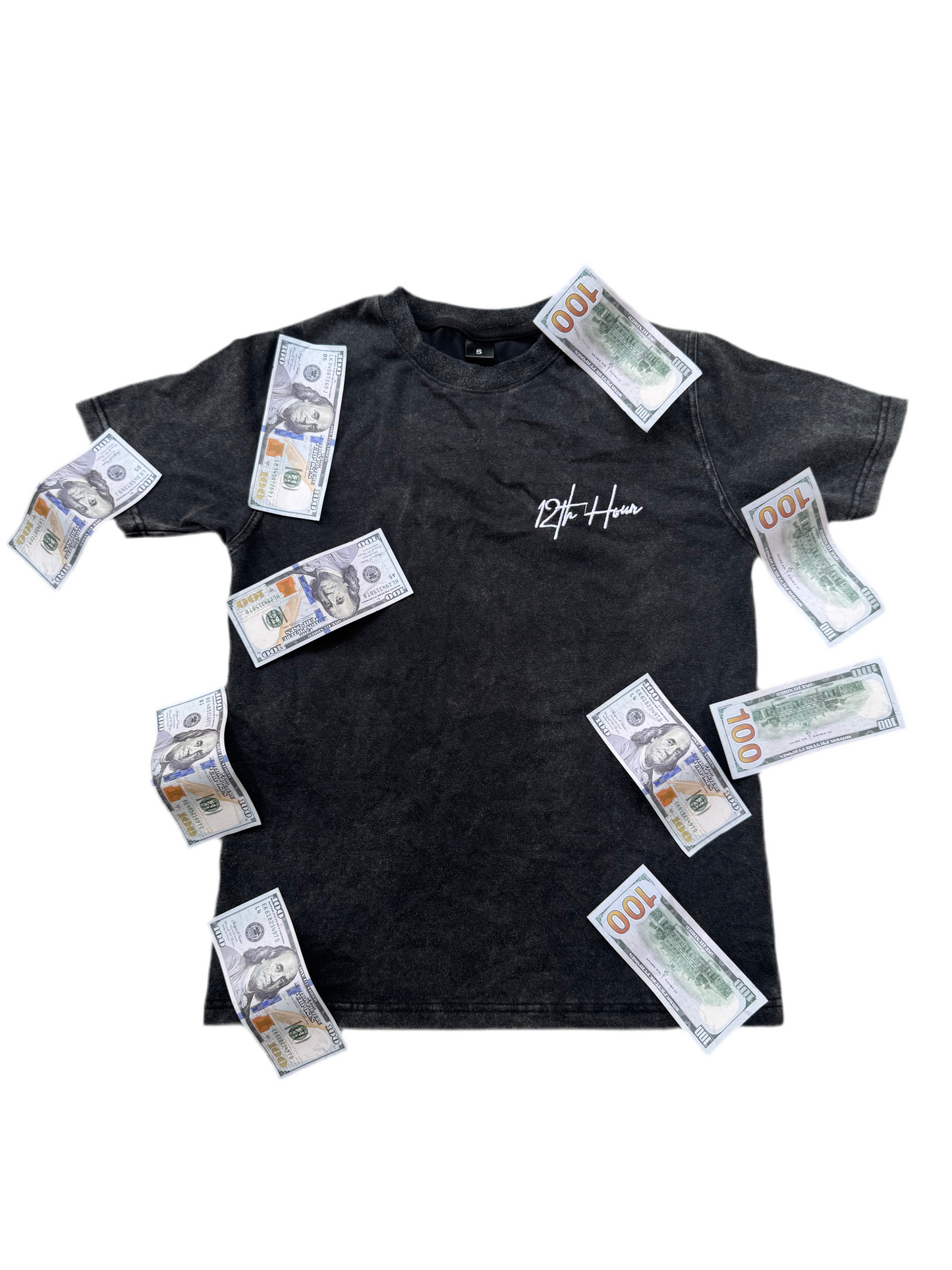 Money never folds tee + Hoodie bundle